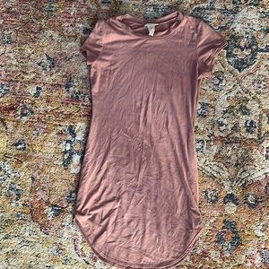 Pink size medium soft mini dress